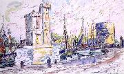 Paul Signac La Rochelle painting